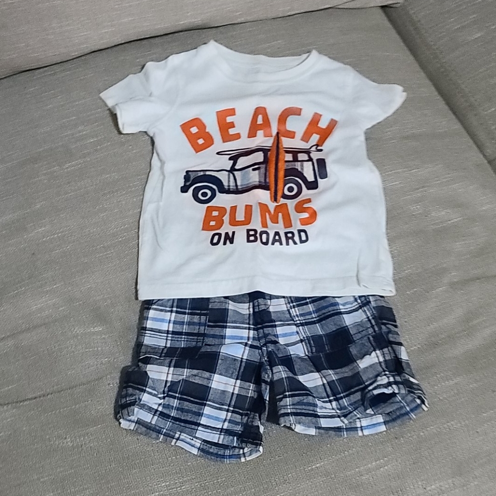 18 months Carter's shorts set